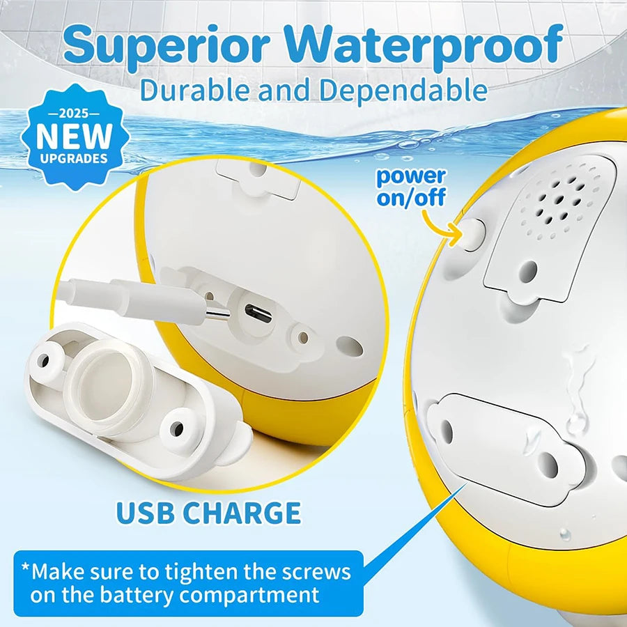 Baby Bath Toys – Light-Up Whale Sprinkler for Fun Play