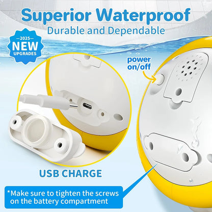 Baby Bath Toys – Light-Up Whale Sprinkler for Fun Play