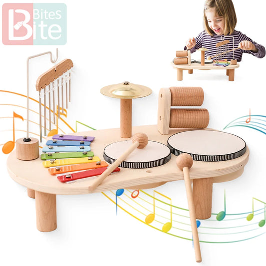 Wooden Baby Xylophone Toy – Montessori Musical Learning