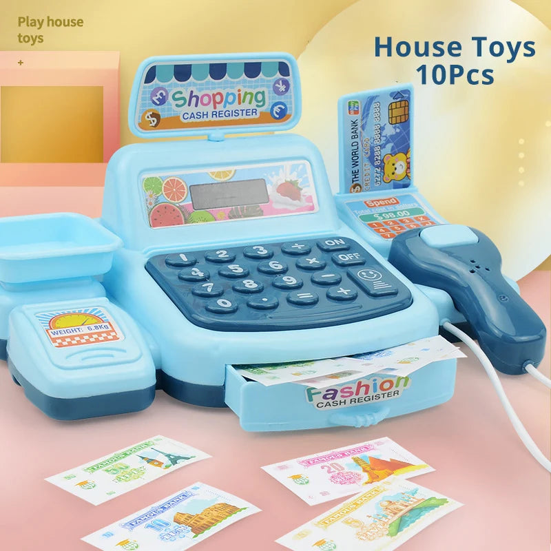 Simulation Cashier Toy with Lights & Sound for Kids