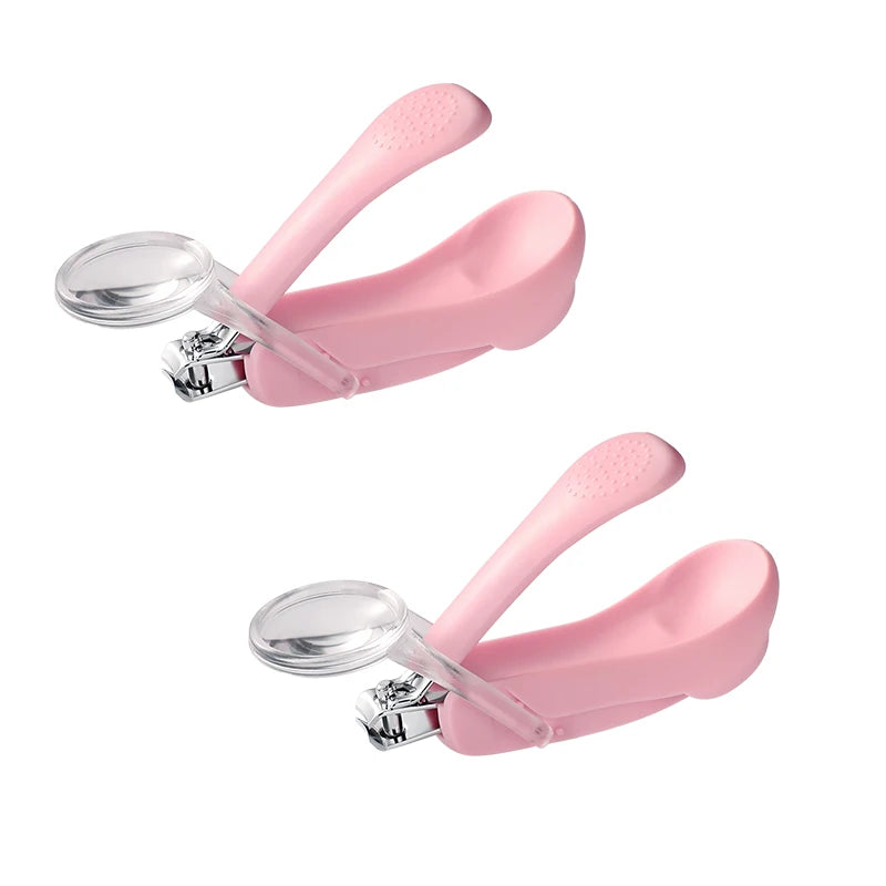 Infant Baby Nail Clippers with Magnifier for Safe Trimming