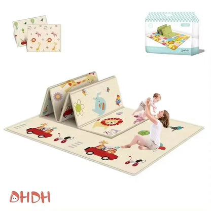 Foldable Baby Play Mat – Waterproof, Soft & Outdoor Safe