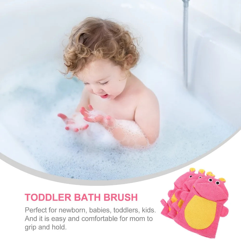 Children Bath Gloves – Soft Cartoon Sponge for Gentle Cleaning