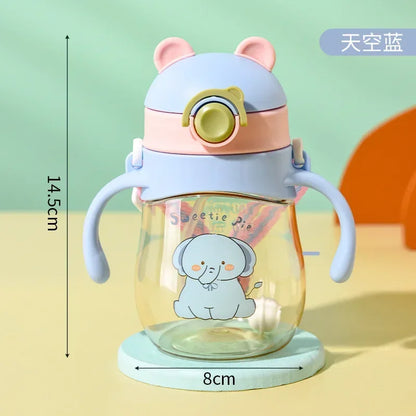 Baby Drinking Cup with Straw – Anti-Choke & Spill-Proof Design