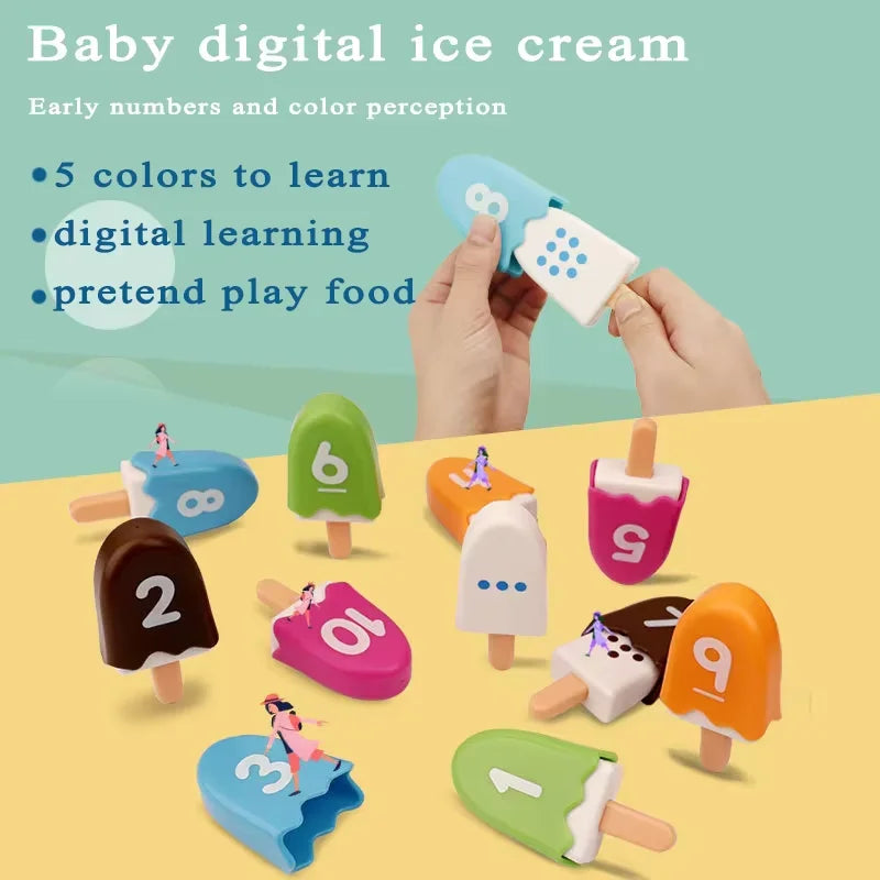 Ice Cream Number Matching Game – Fun Learning Toy for Kids