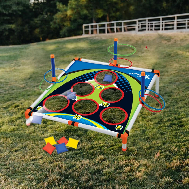 Portable Cornhole Game Set for Easy Outdoor Family Fun
