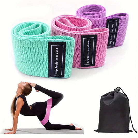 Fabric Resistance Hip Booty Bands for Glute & Thigh Workout