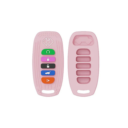 Silicone Baby Teether – TV Remote Toy for Gum Relief
