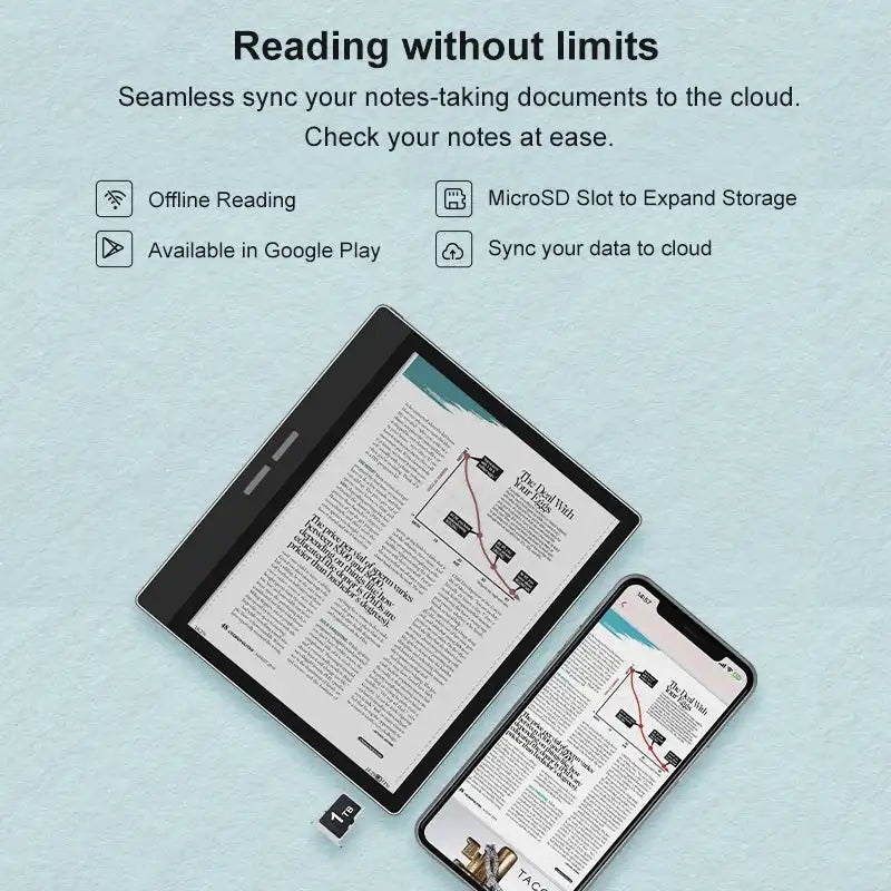 Color E Ink eBook Reader with Android & Note Taking Pro