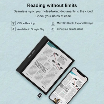 Color E Ink eBook Reader with Android & Note Taking Pro