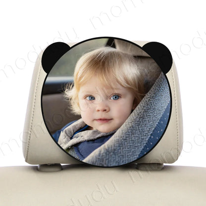 Baby Car Mirror – Shatterproof Wide View for Safety