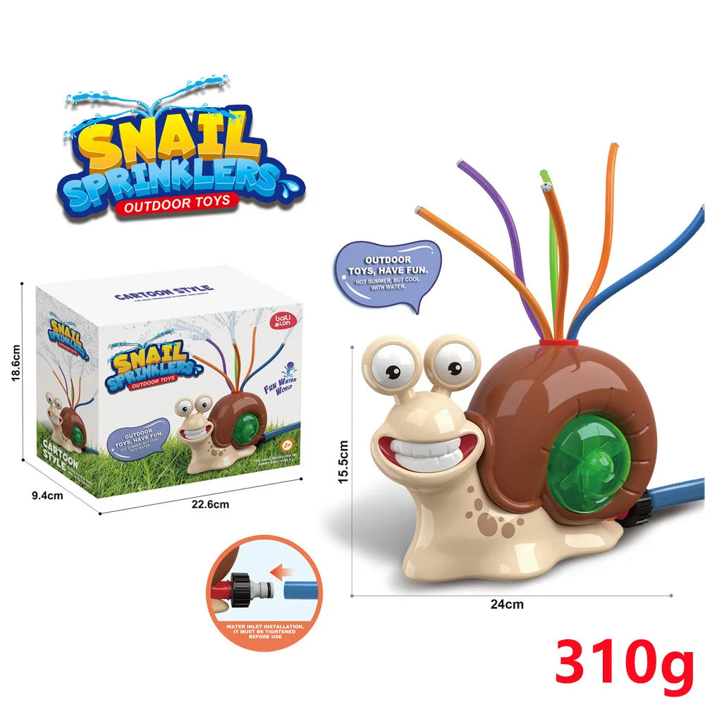 Snail Water Spray Toy – Fun Outdoor Splash for Kids