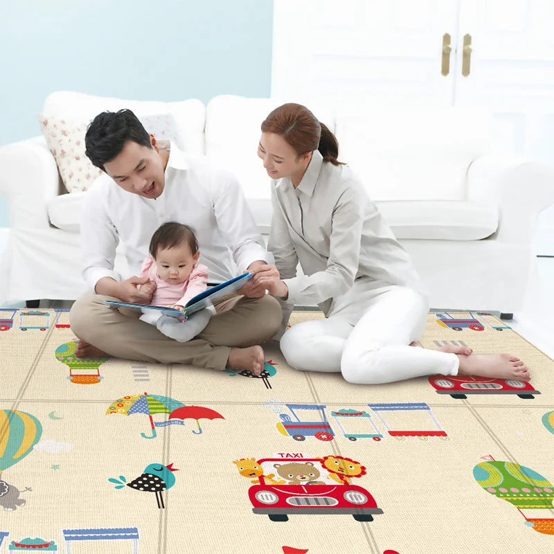 Foldable Baby Play Mat – Waterproof, Soft & Educational Activity Rug