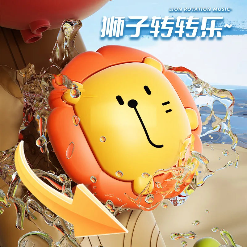 Cartoon Duck Bath Toy – Rotating Fun Water Play