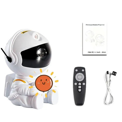 Galaxy Projector with Astronaut Design for Relaxing Night Light