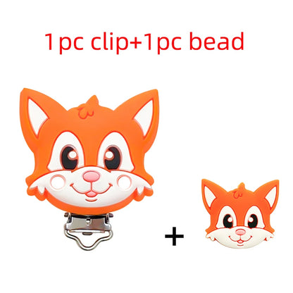 BPA-Free Animal Silicone Teether Set – Safe & Fun Relief