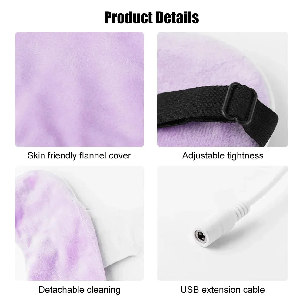 Heated Eye Mask for Dry Eyes Relief & Better Sleep