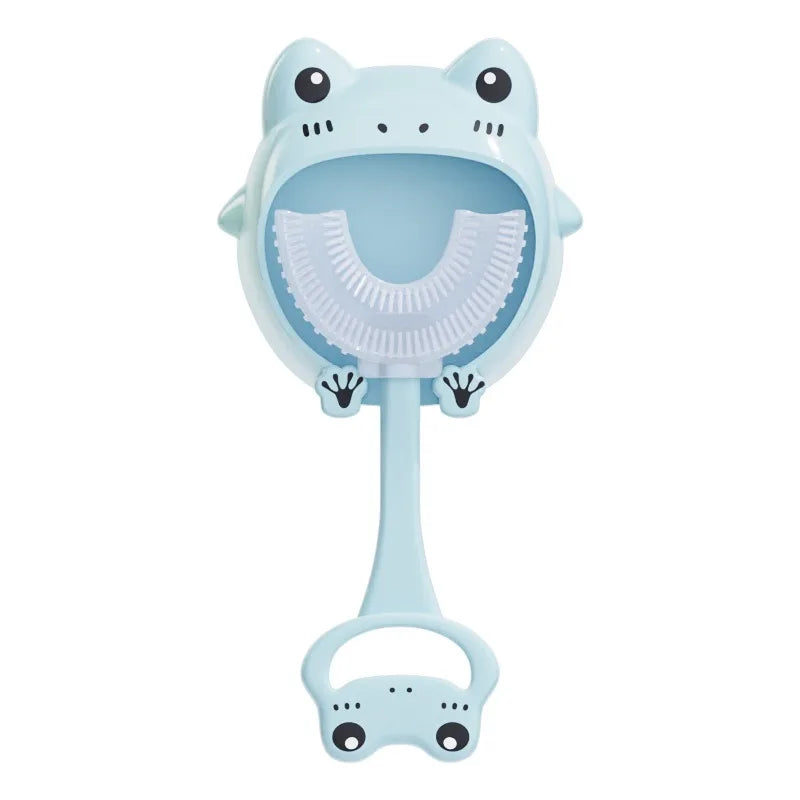 U-Shape Kids Toothbrush – Fun Cartoon Silicone Oral Care