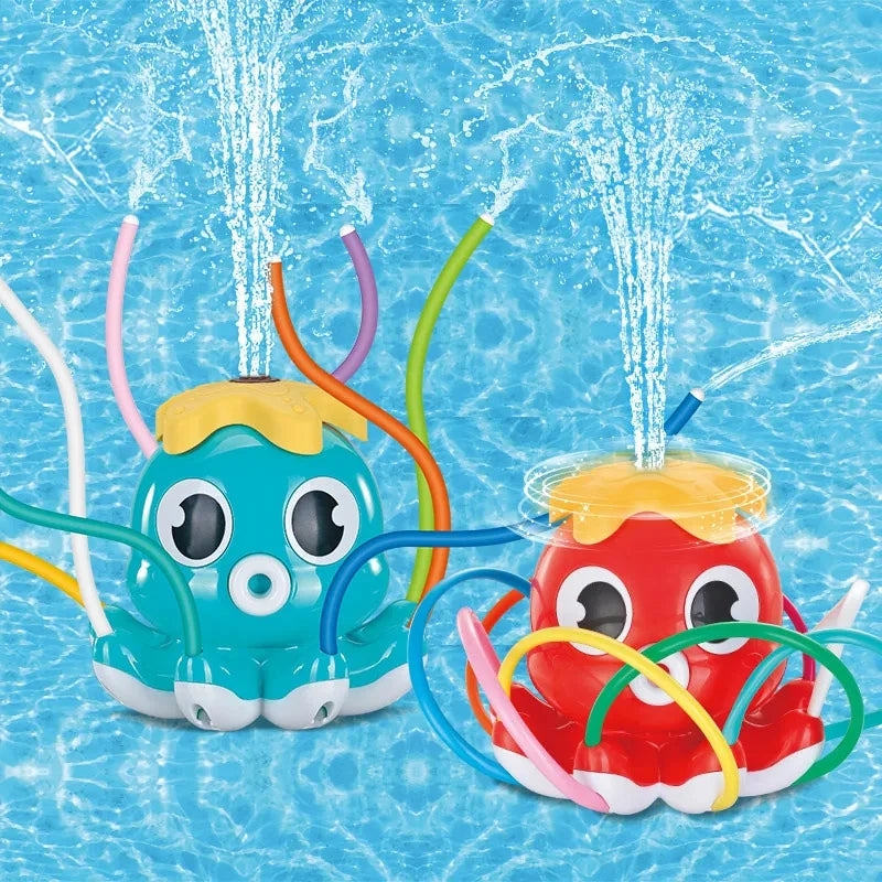 Baby Water Toy Octopus – Fun Rotating Spray Splash Play