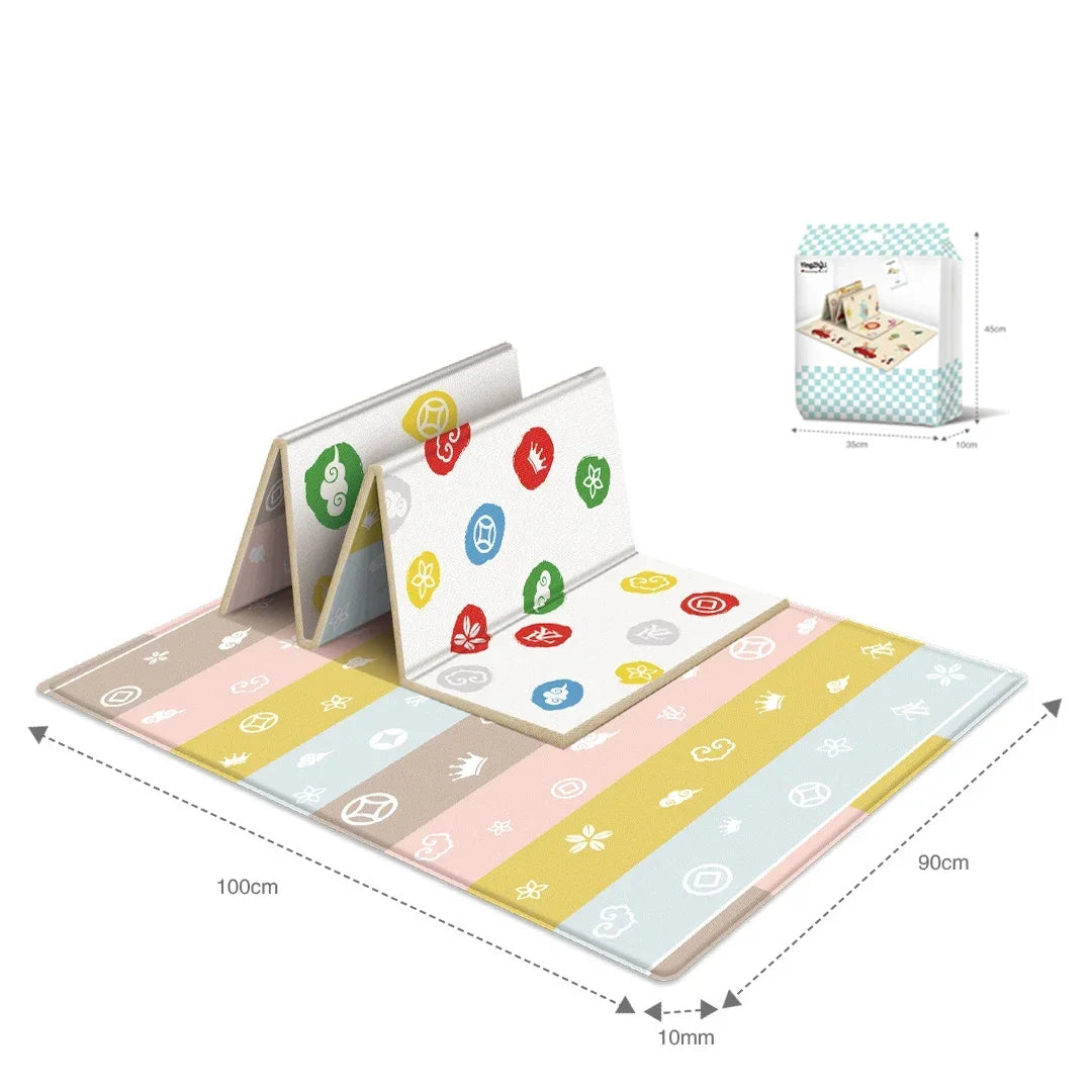 Foldable Baby Play Mat – Waterproof, Soft & Outdoor Safe