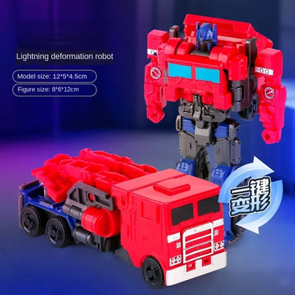 Transformation Robot Toy Car – One-Step Dino Action Hero