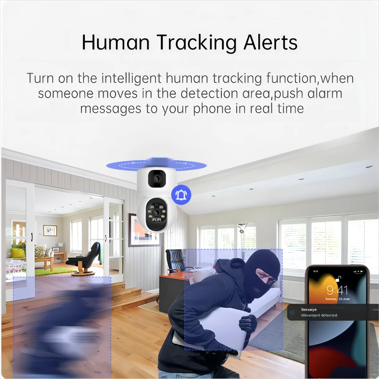 night vision camera footage - KentDO