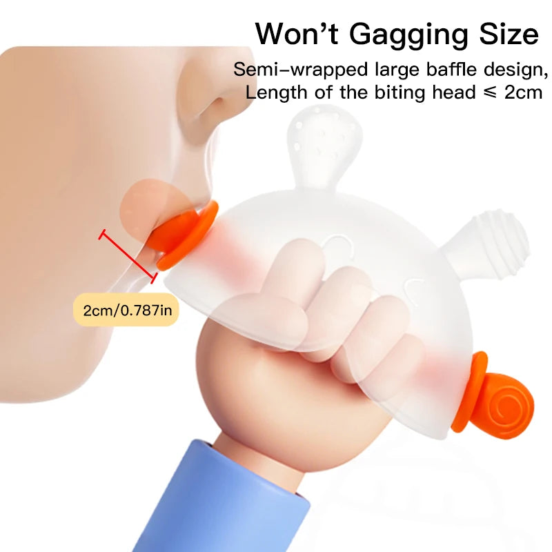 Bunny Silicone Teething Toy – Anti-Thumb Sucking Relief