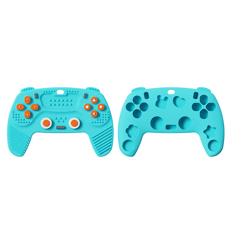 Silicone Baby Teether – TV Remote Toy for Gum Relief