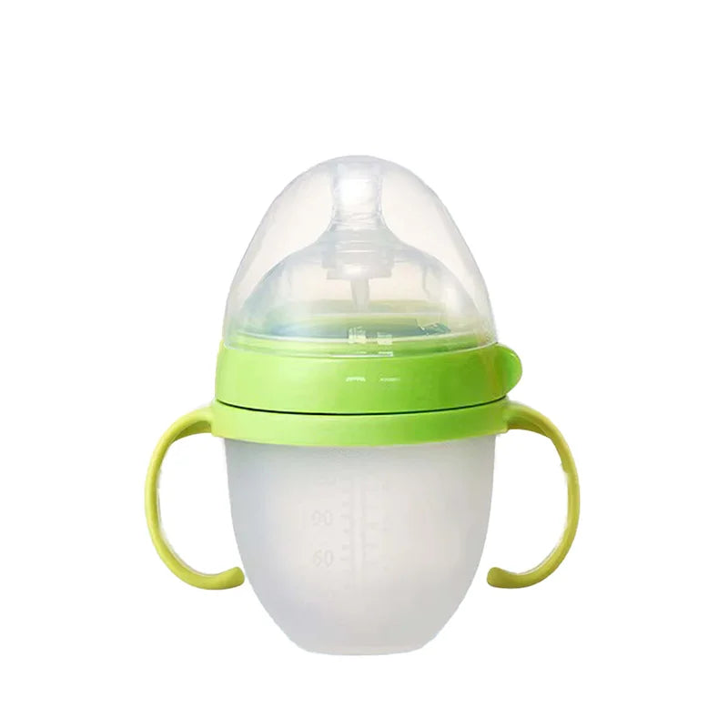 Baby Nano-Silicone Bottle – Breastmilk-Like Soft Feeding
