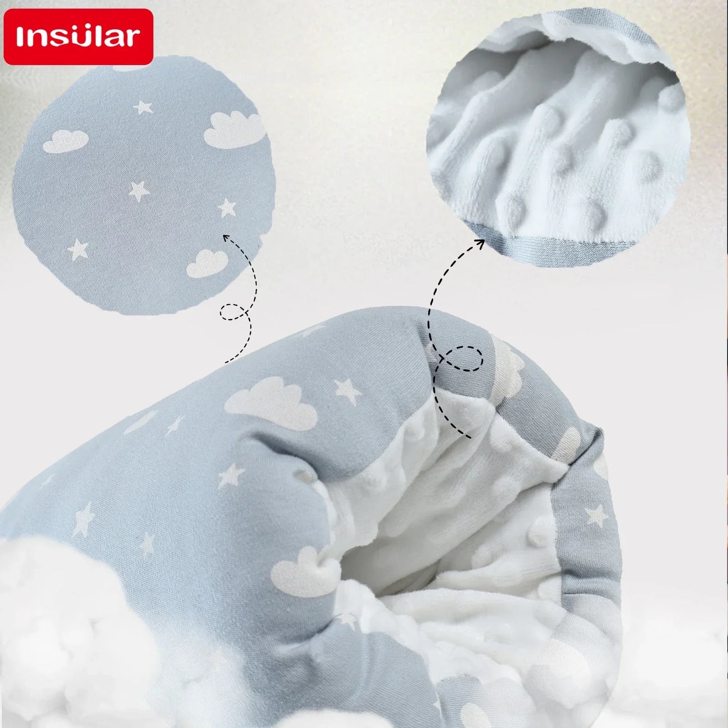 Baby Arm Pillow – Nursing & Sleep Comfort Cushion