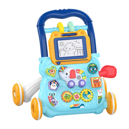 Baby Push Walker with Music & Learning Activity Board