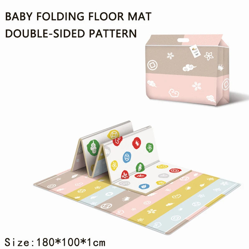 Foldable Baby Play Mat – Waterproof, Soft & Outdoor Safe