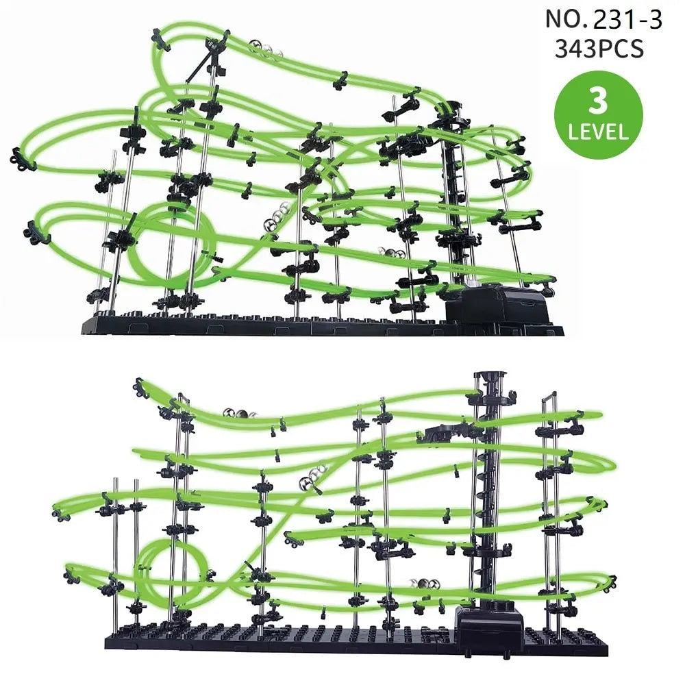 Spacerail Marble Run Maze – Electric Elevator Fun