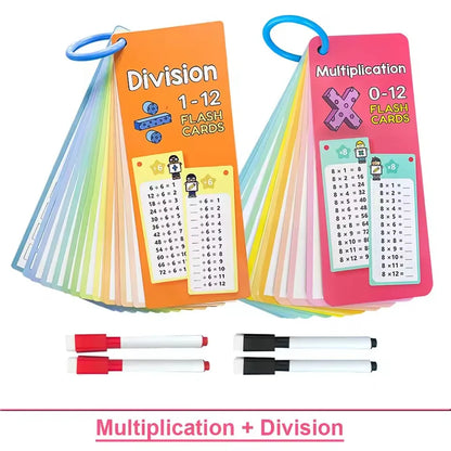 Math Facts Flash Cards for Fast & Confident Learning