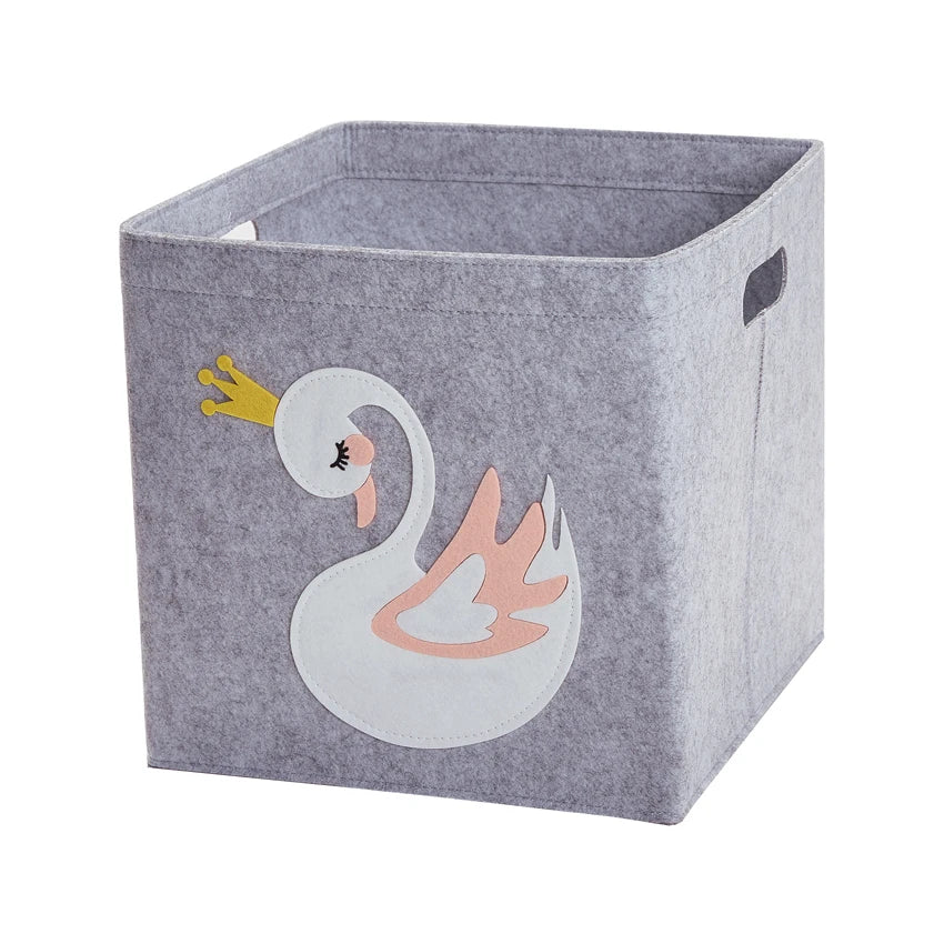 Foldable Toy Storage Box – Cute Organizer for Kids’ Room