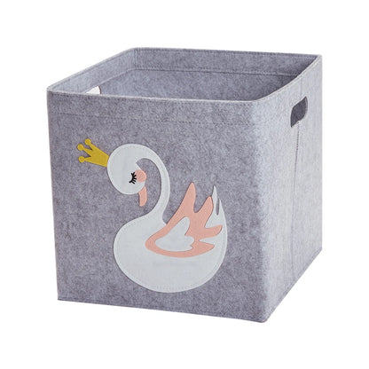 Foldable Toy Storage Box – Cute Organizer for Kids’ Room