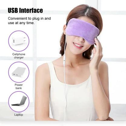Heated Eye Mask for Dry Eyes Relief & Better Sleep