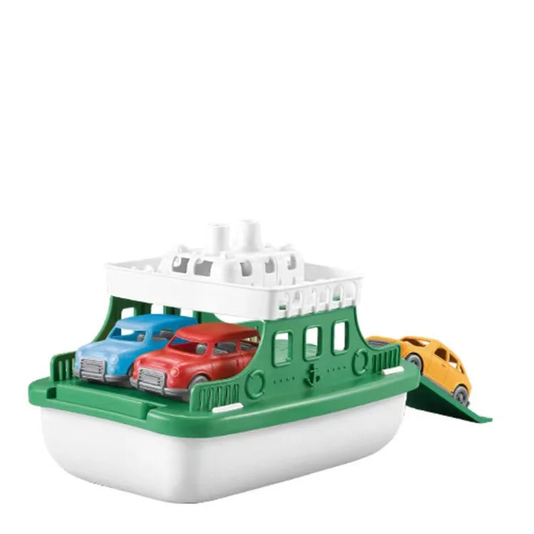 Baby Shower Boat Toy with Slide Ramp for Fun Bath Play