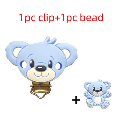 BPA-Free Animal Silicone Teether Set – Safe & Fun Relief