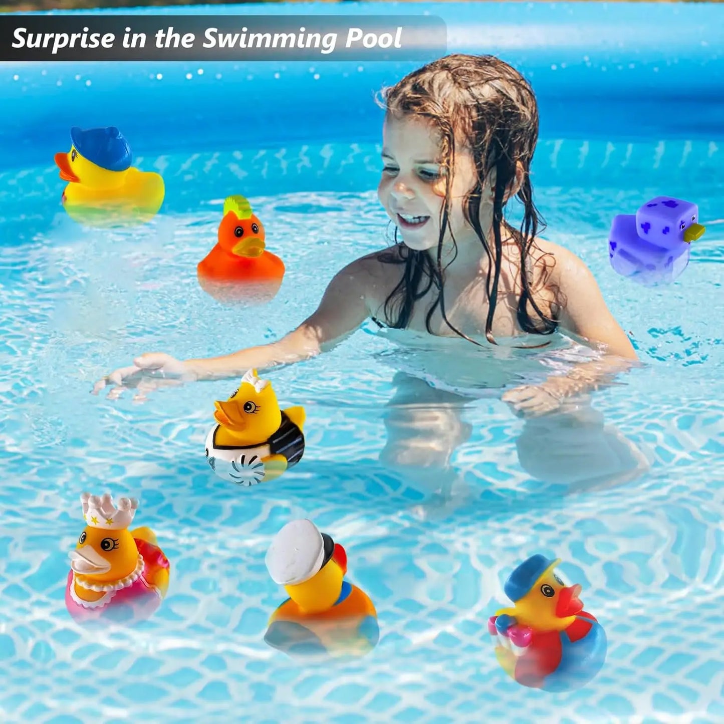 Rubber Duck Bath Toys – Bulk Set for Fun & Play