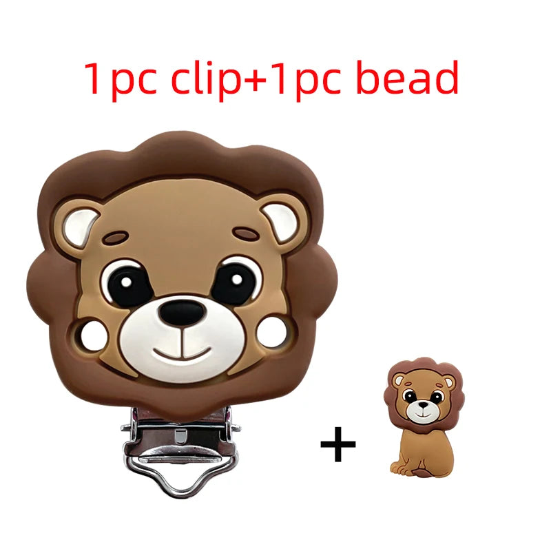 BPA-Free Animal Silicone Teether Set – Safe & Fun Relief