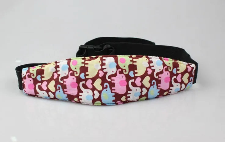 Baby Car Seat Head Support – Adjustable Sleeping Headrest Strap