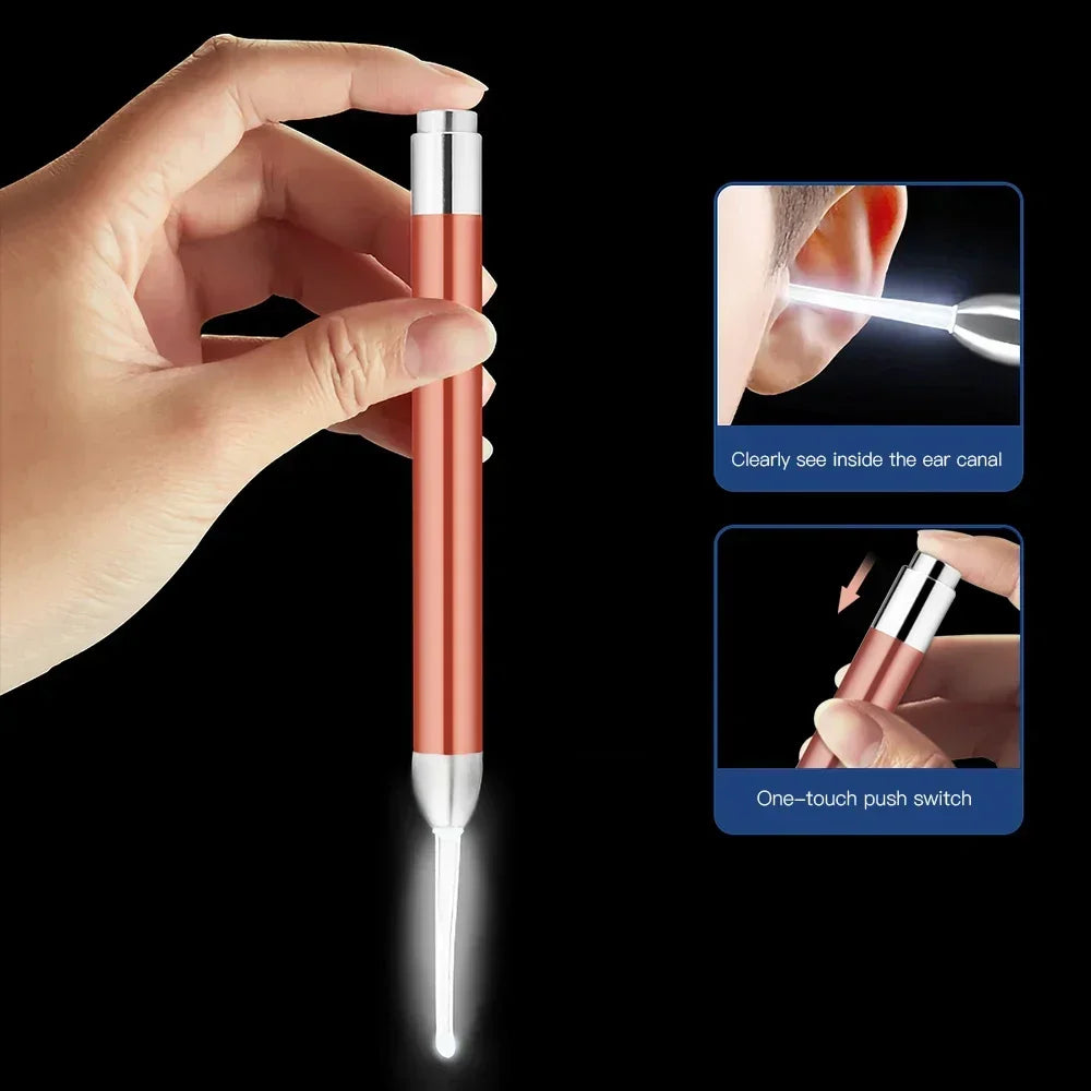 Visual Ear Wax Picker for Kids – Safe Gentle Cleaning Tool