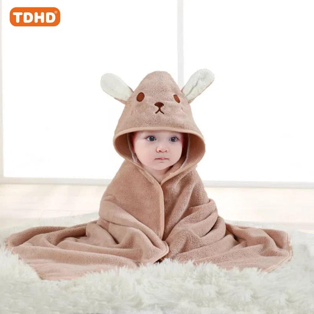 Baby Hooded Bath Towel – Soft, Warm & Fast-Drying Comfort