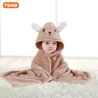 Baby Hooded Bath Towel – Soft, Warm & Fast-Drying Comfort