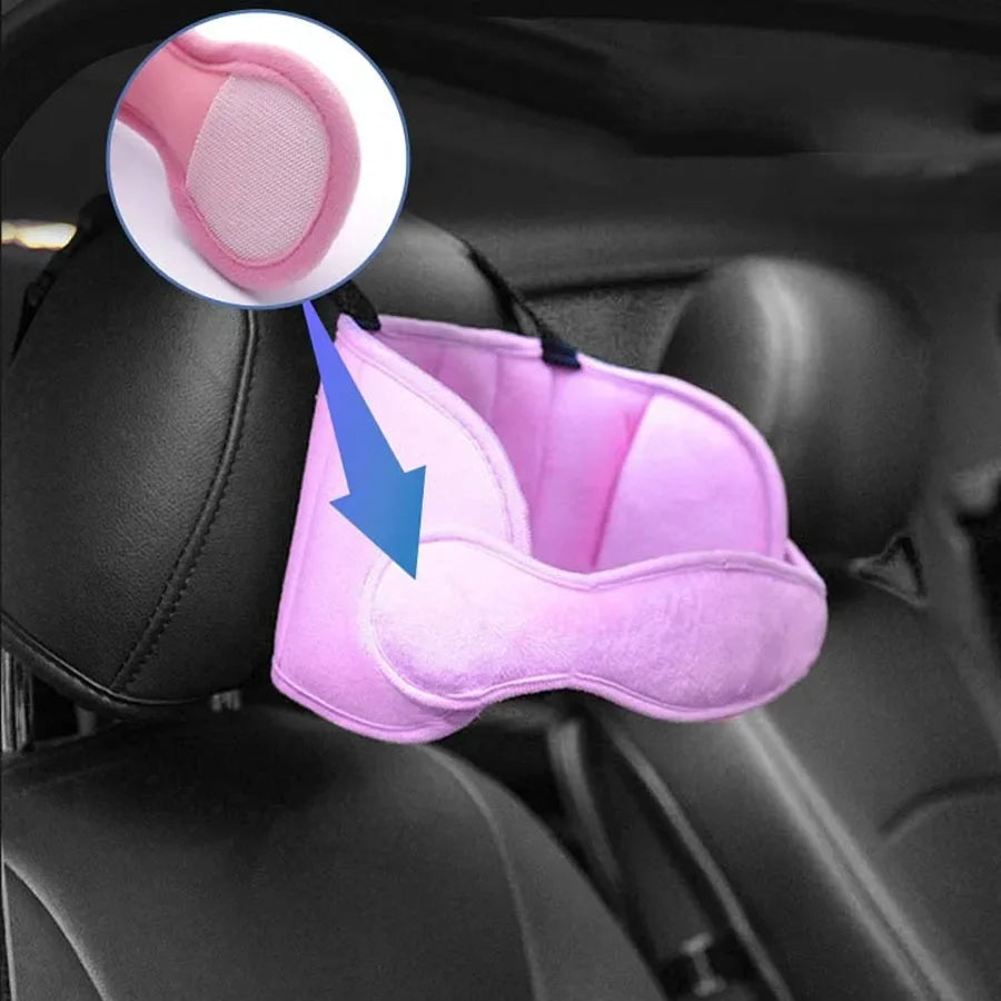 Child Car Safety Seat Head Support – Comfortable Sleep Protection