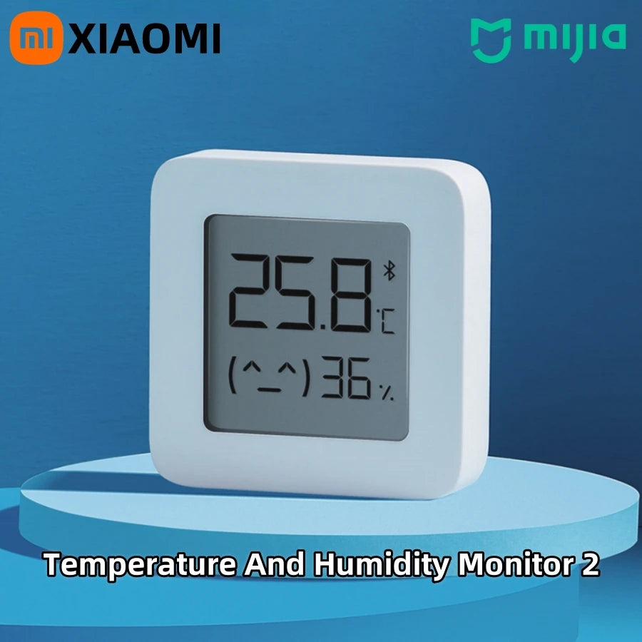 Smart LCD Temperature Humidity Sensor Accurate & Wireless