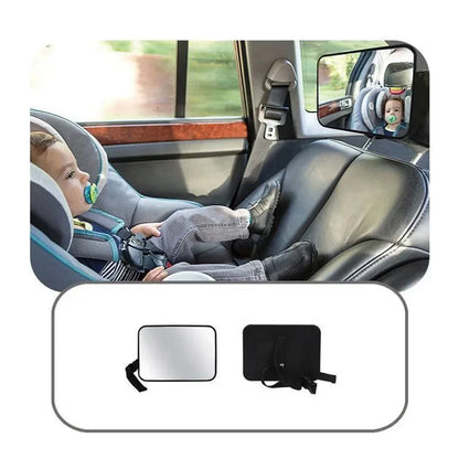 Car Rearview Baby Mirror – Safety Wide Angle Design