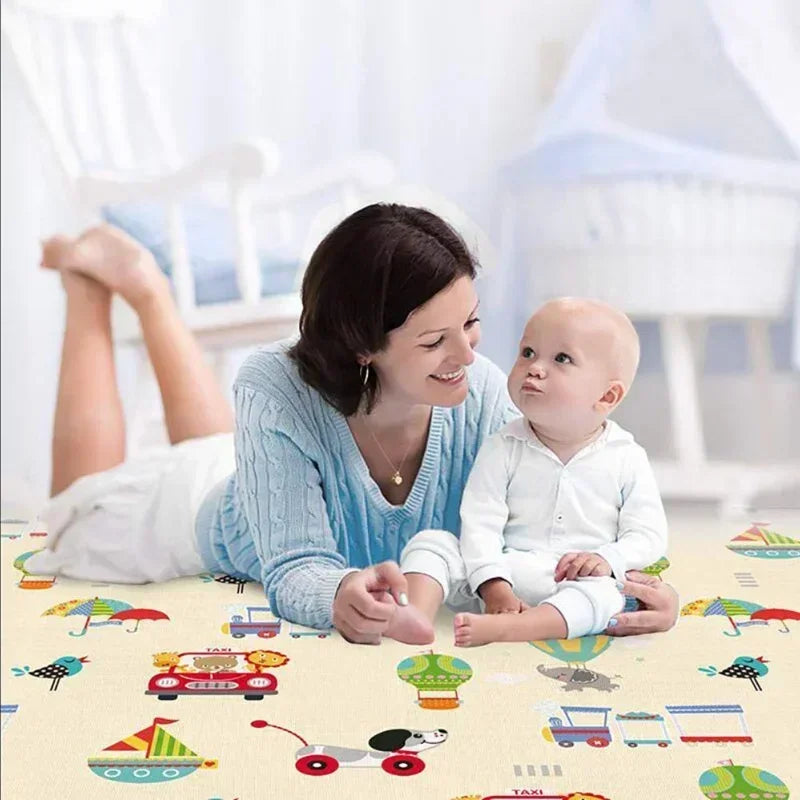 Foldable Baby Play Mat – Waterproof, Soft & Outdoor Safe