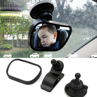 Baby Car Rearview Mirror – 2-in-1 Safety & Adjustable View